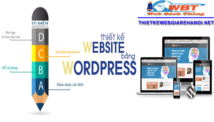 thiết kế website bằng Wordpress