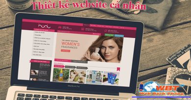Thiết kế website cá nhân