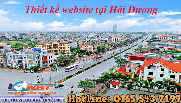 thiết kế website tại Hải Dương