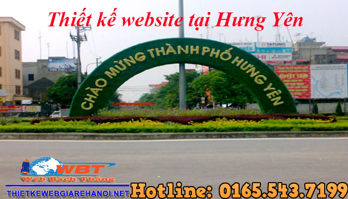 thiết kế website tại Hưng Yên