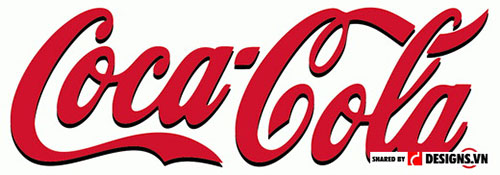 Màu đỏ chủ đạo của logo hãng CoCa Cola