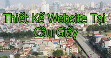 Thiết Kế Website tại Cầu Giấy