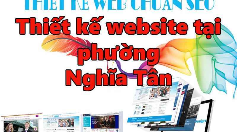 thết kế website phường Nghĩa Tân