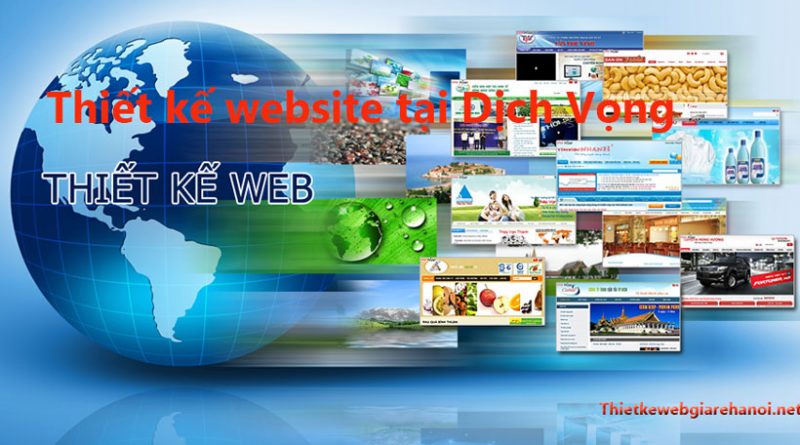 Thiet Ke Website tại Dịch Vọng
